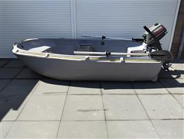 Leuk Motorbootje met 2.5Pk Yamaha Malta