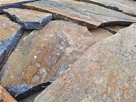 Griekse flagstones Karystos Brown breukruw