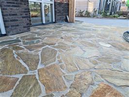 flagstones Karystos Brown natuursteen