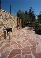 mediterraanse natuursteen flagstones Brasil Rosso