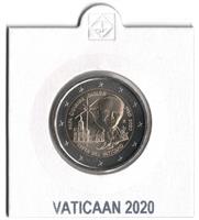 Vaticaan 2 Euro 2020 Paus Johannes Paulus II UNC