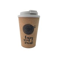Bruine Beker Koffie Herbruikbaar