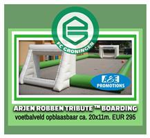 voetbal boarding verhuur 20x10m overijssel ommen