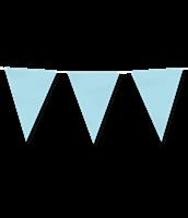 Paper flagline - Pastel blue