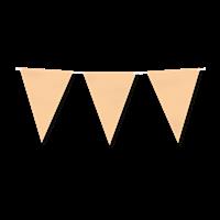 Paper flagline - Pastel orange