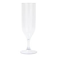 Reusable Semi Tranparent Glasses Reusable Semi Tranparent Champagne Glasses 2St