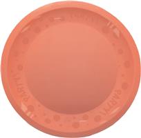 Party Reusable Pastel Colors Party Reusable Plate 21Cm Salmon Pastel 1St