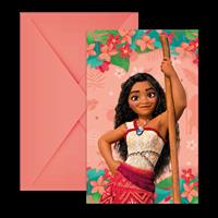 Moana Ii Sailing Spirit Fsc Invitations & Envelopes 6St