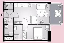 Appartement Spadinalaan in Amsterdam