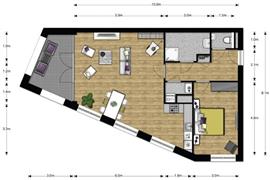 Appartement Bogaardenstraat in Maastricht