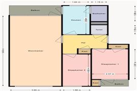 Appartement Henri Hermanslaan in Geleen