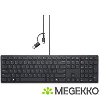 DELL KB525C toetsenbord Kantoor USB QWERTY US International Zwart