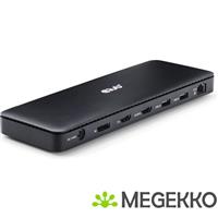 CLUB3D Thunderbolt 4 Certified 11-in-1 dockingstation voor mobiel apparaat Universeel Zwart