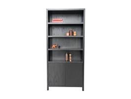 Vakkenkast Lazio | 100x42x215 | Teak Fineer