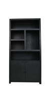 Vakkenkast Lazio | Rechts | 100x42x215 cm| Teak Fineer