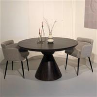 Eettafel Brix Balthazar Walnut Rond 130 cm