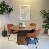 Eettafel Salvator Rond 130 cm