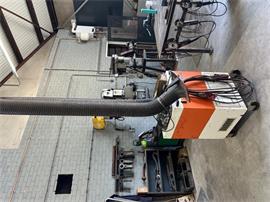 Mobiele afzuiginstallatie voor las en slijpwerkzaamheden