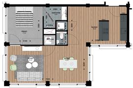 Appartement Damsport in Groningen
