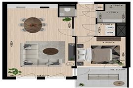 Appartement Emmapassage in Tilburg
