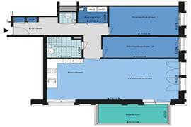 Appartement Kaaisjouwerskade in Nijmegen