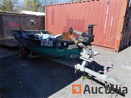 Roeiboot met aanhanger Jeanneau New Matic Standard