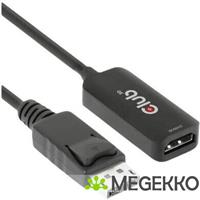CLUB3D DisplayPort1.4 to HDMI 4K120Hz/8K60Hz HDR Active adapter M/F