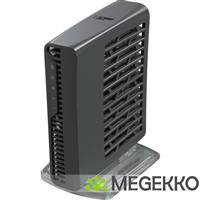 Mikrotik hAP ax2 draadloze router Gigabit Ethernet Dual-band (2.4 GHz / 5 GHz) Zwart