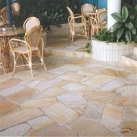Braziliaanse mediterraanse flagstones Brasil Yellow