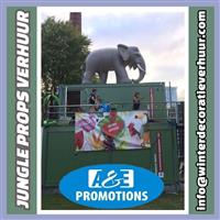  nep olifant verhuur jungle aankleding leeuwarden