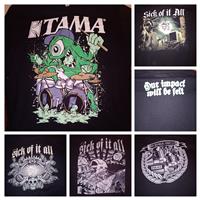 T-shirts rock/heavy metal 
