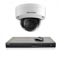 Hikvision  8 MP IP camerabewaking set 1 dome camera