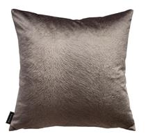 Sierkussen Embossed brown 45x45 cm | Brons Interieur