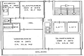 Appartement Zilverschoonlaan in Krommenie