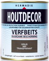 Houtdecor Verfbeits Transparant Grijs 660 750 ml