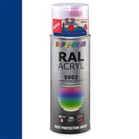 Dupli-Color Ral Acryl Ral 5002 Ultramarijn blauw Hoogglans 400 ml
