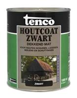 Houtcoat Zwart Waterbasis Mat 1 liter