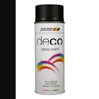 Motip Deco Paint Ral 9005 Diepzwart Zijdeglans 400 ml