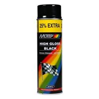 Motip Universeel Zwart Hoogglans 500 ml