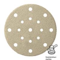 Klingspor Schuurpapier Rond Klittenband 150mm 17 Gats Doos a 100 stuks