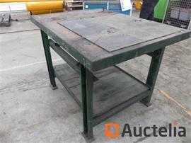 Werktafel voor werkplaats metaal - Ref : 9760-012