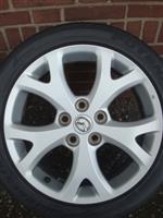 17 Originele Mazdan Y-Spock Velgen Banden 5x114.3