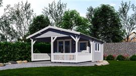 Tuinhuis/chalet 4x3+3 te koop