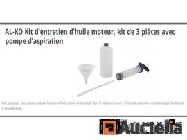 Motorolie serviceset, 3-delige set met AL-KO zuigpomp 113807