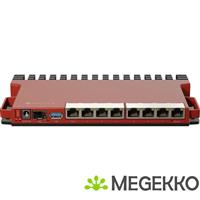 Mikrotik L009UiGS-RM bedrade router 2.5 Gigabit Ethernet, Gigabit Ethernet Rood