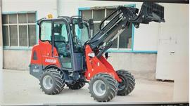 PACAM 4040T Telescoop kniklader  46 PK 3ton  3.50 mt hefhoogte bak