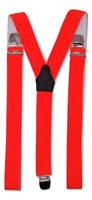 Fluoriserend Oranje Bretels met extra sterke clips