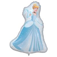 Prinses Helium Ballon Cinderella Leeg 97cm