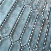 Piket Wandtegels Keramiek 5x25 cm – Punt Tegels – Hoogglans zee blauw-0,25m²