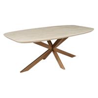 Eettafel Madison Sand | 200 cm | Deens Ovaal